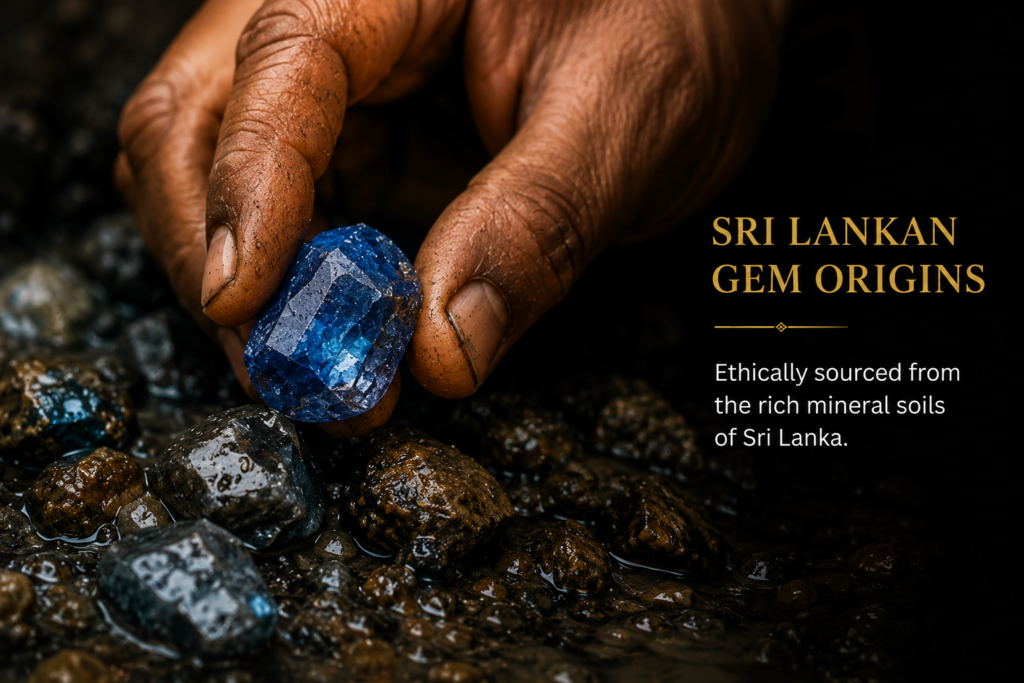 sri lankan gem orgins