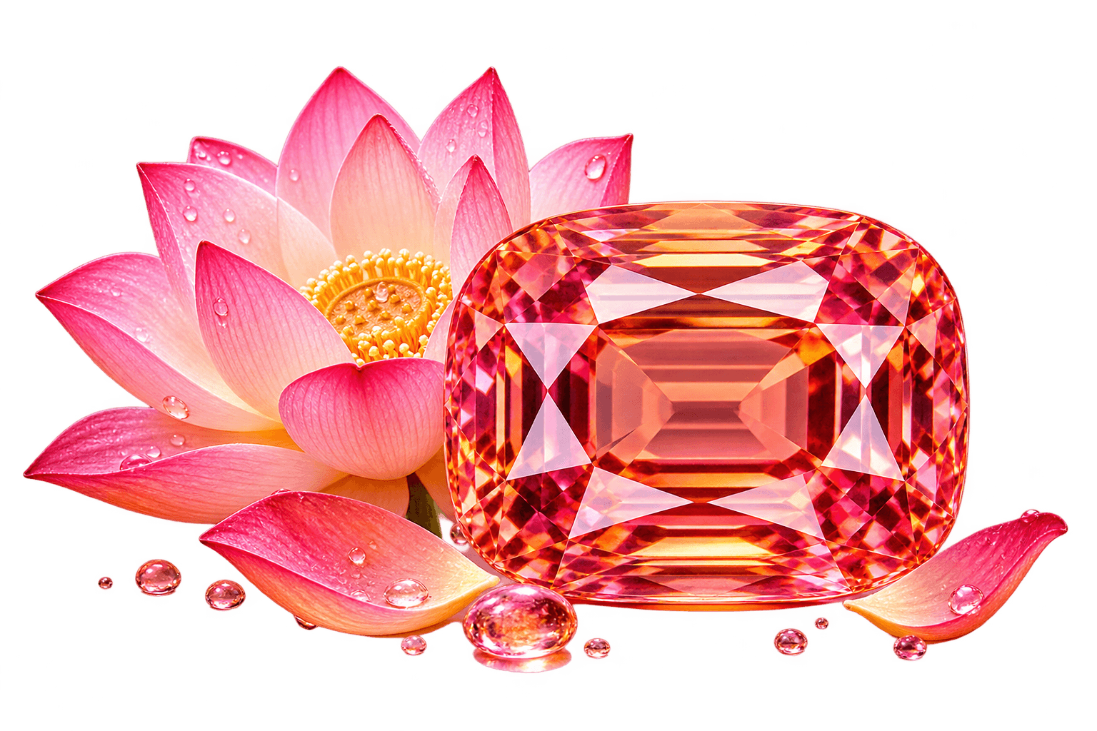 CEYLON PADPARADSCHA SAPPHIRE